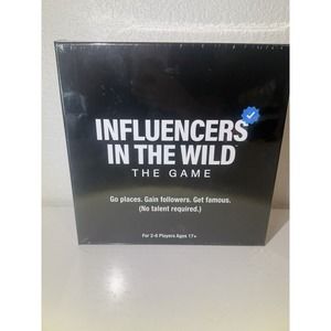 Influencers in the Wild The Game Social Media Board Game for 2-6 Players New NIB
